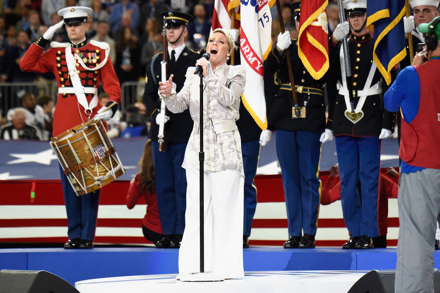 Super Bowl 2018 prop bet: Pink's national anthem performance goes UNDER  2:00 