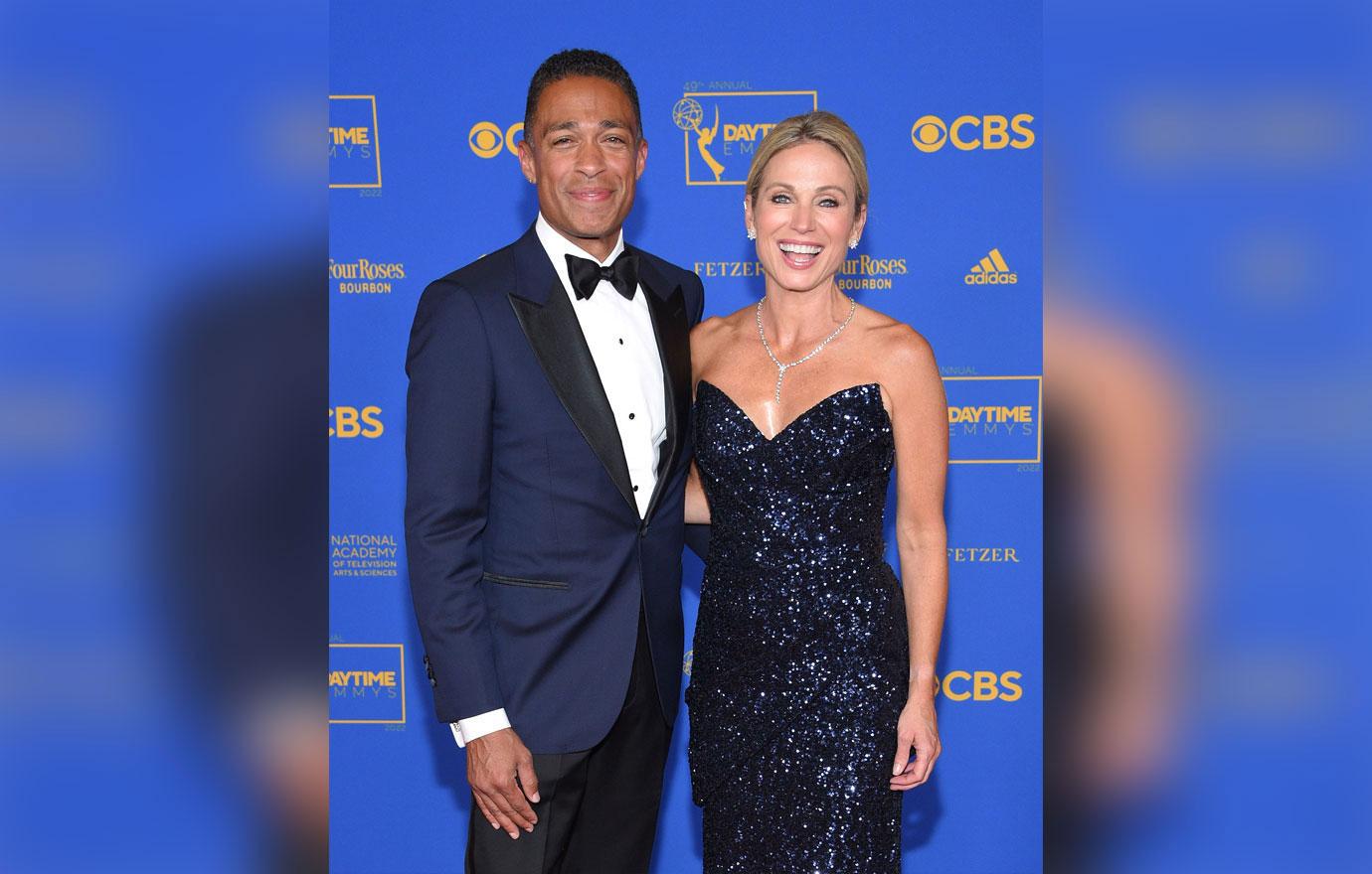 amy robach tj holmes trying to enjoy their new normal