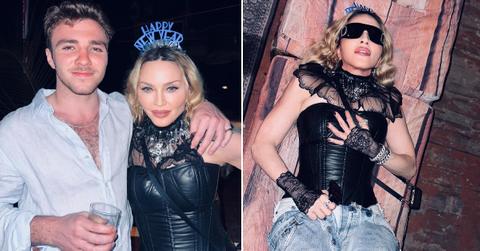 madonna ceebrates new years pp