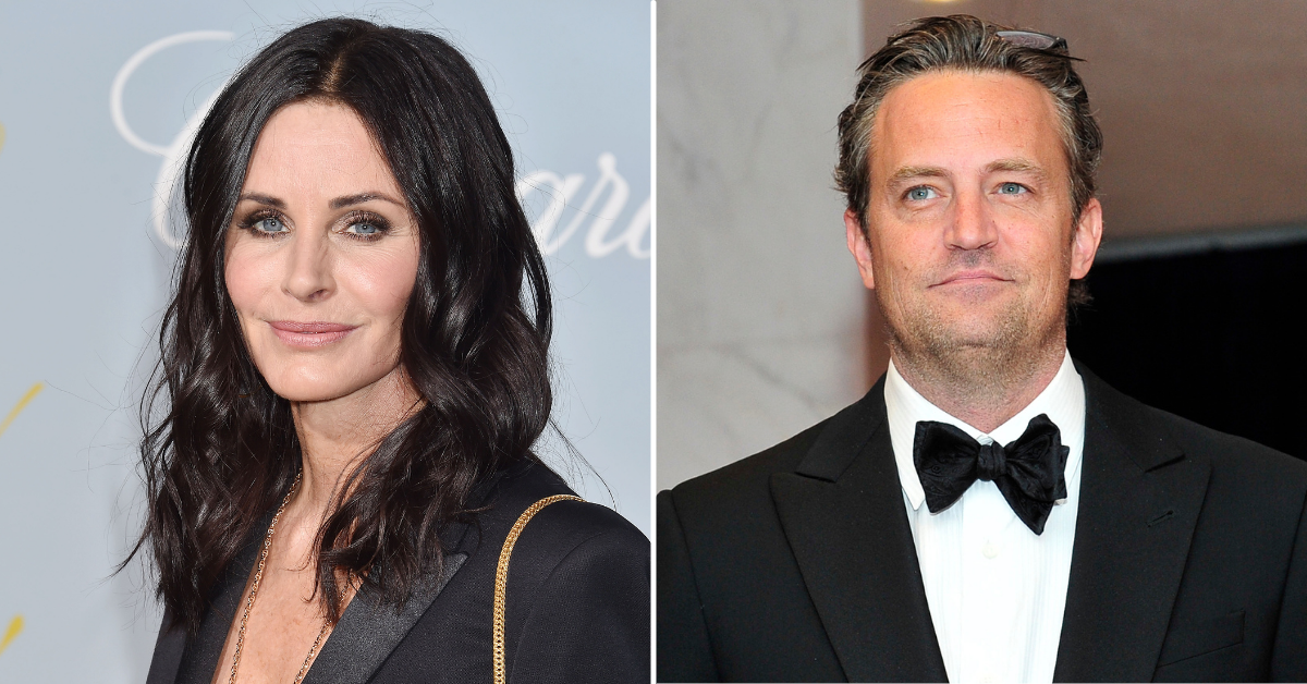 Courteney Cox Says Matthew Perry Relied On Humor For Self Worth