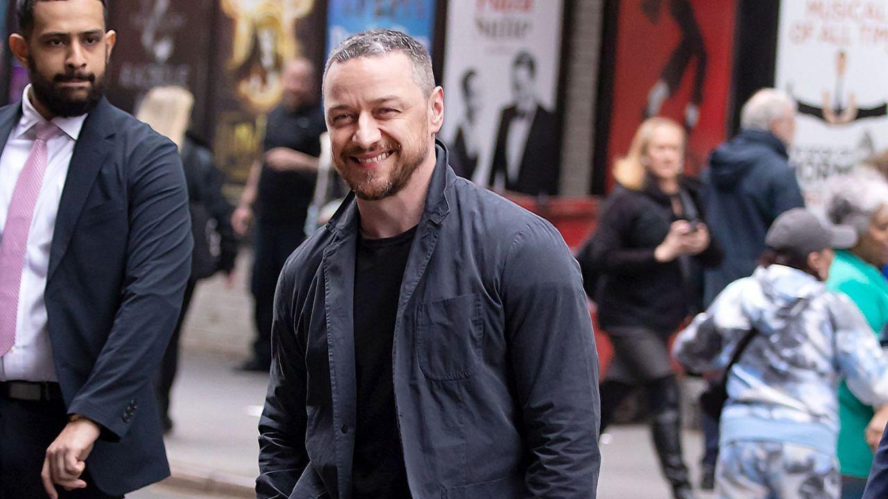 image of McAvoy said 'The Chronicles of Narnia' was 'awesome' as he just went 'hiking and camping.'