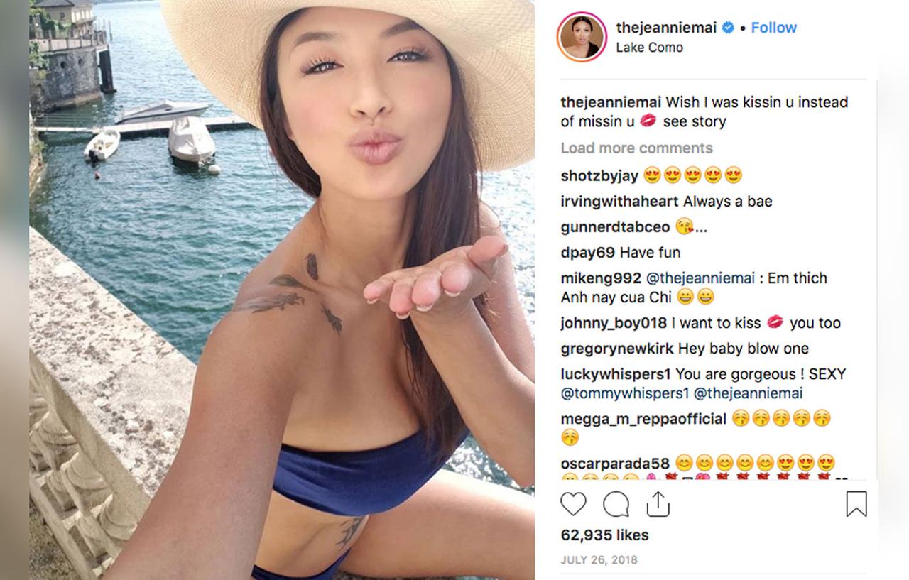 Jeannie Mai Shows Off Her Booty While Vacationing In France