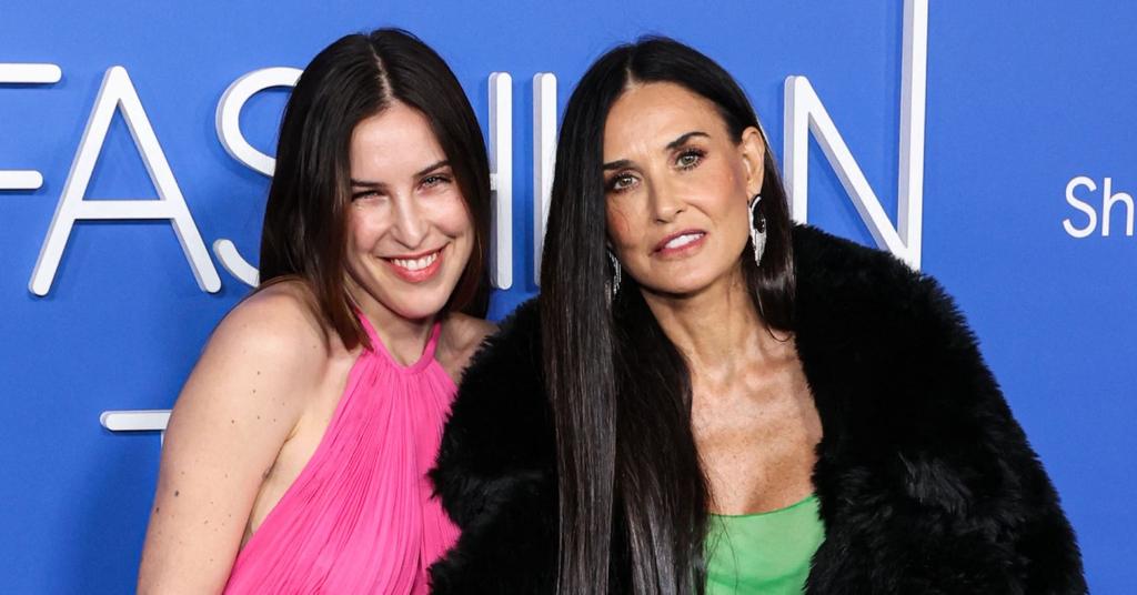 Demi Moore & Scout Willis Go Glam For Awards Show: Photos