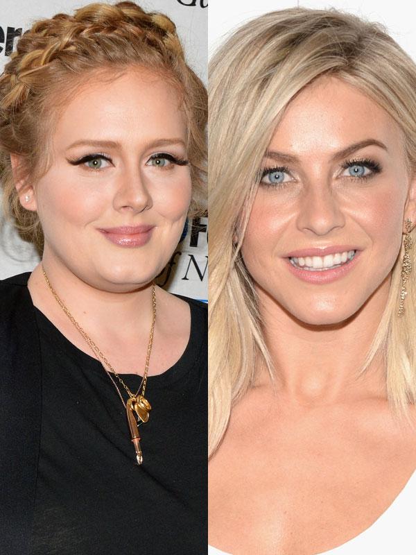 Adele julianne hough celebs same age serovital