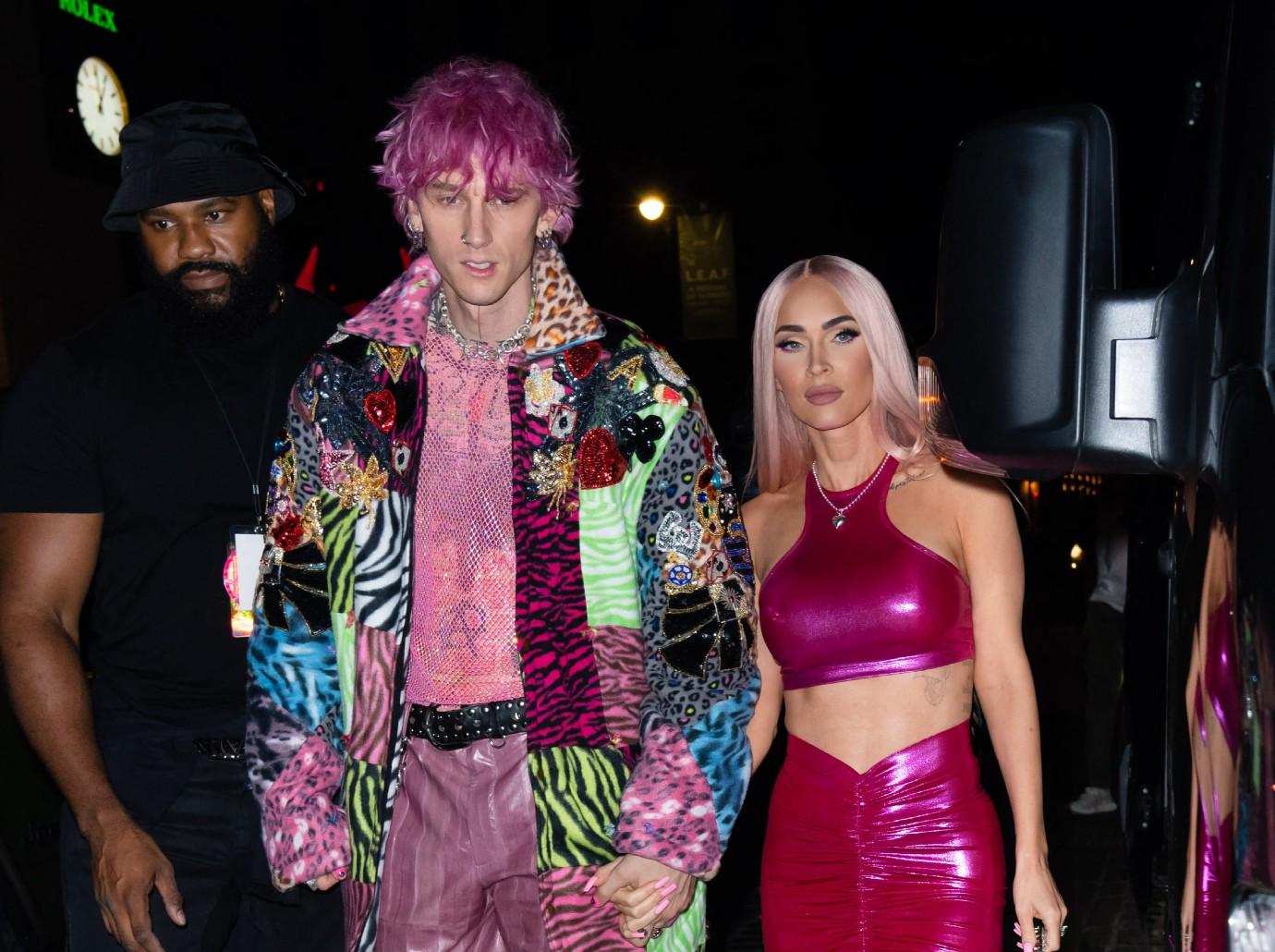 Megan Fox & Machine Gun Kelly Hold Hands In London After Reconciling