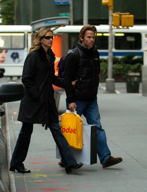 Julia Roberts and Daniel Moder out and about in NYC