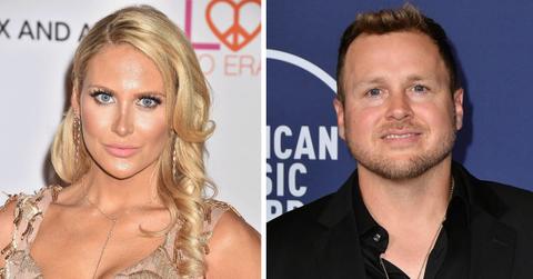 split photo of Stephanie & Spencer Pratt