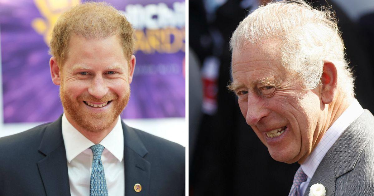 prince harry and king charles iii