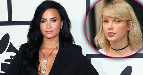 demi lovato body shamed taylor swift skinny frame