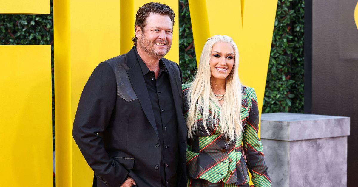 Photo of Blake Shelton and Angelina Jolie
