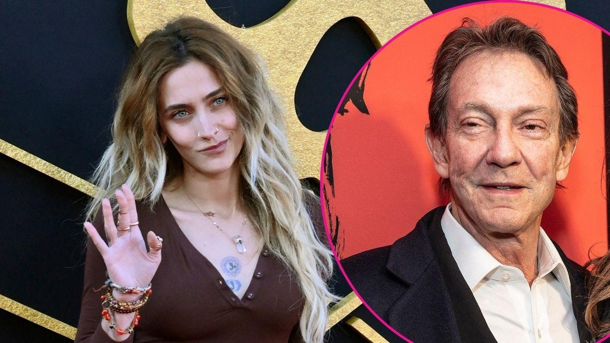 Composite photo of Paris Jackson and John Branca.