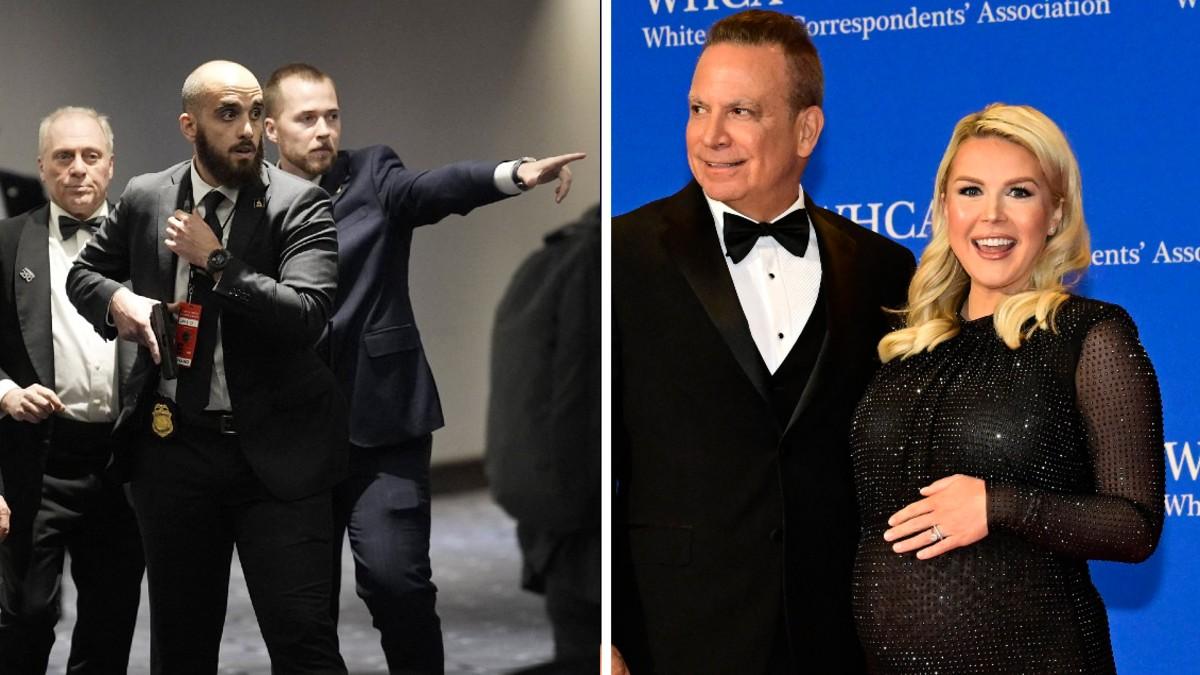 split of security & Karoline Leavitt and her husband. 