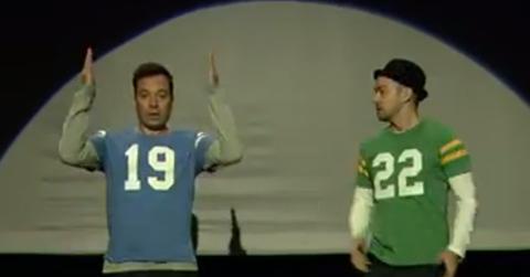 Jimmy Fallon and Justin Timberlake