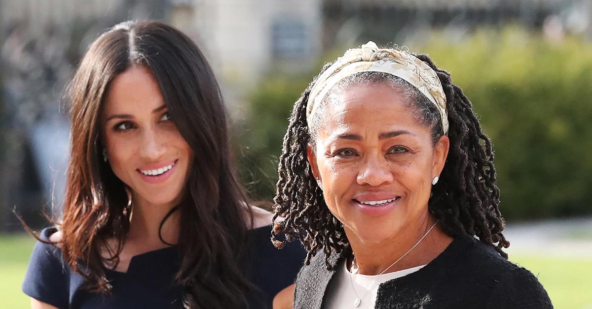 meghan markle mother doria ragland helping with baby lilibet