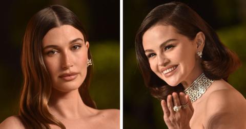 hailey bieber addresses justin bieber selena gomez drama