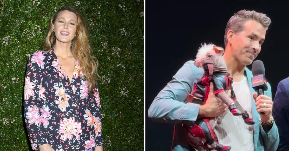 Blake Lively Jokes Ryan Reynolds Is Trying To Get Her Pregnant Again
