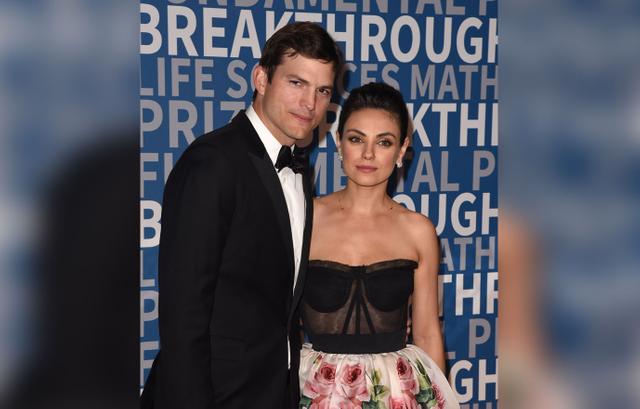 Mila Kunis And Ashton Kutcher Walk The Red Carpet As A Couple