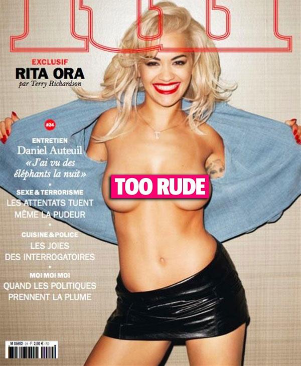 rita ora naked topless