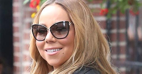 Mariah Carey leaving her hotel in New York City