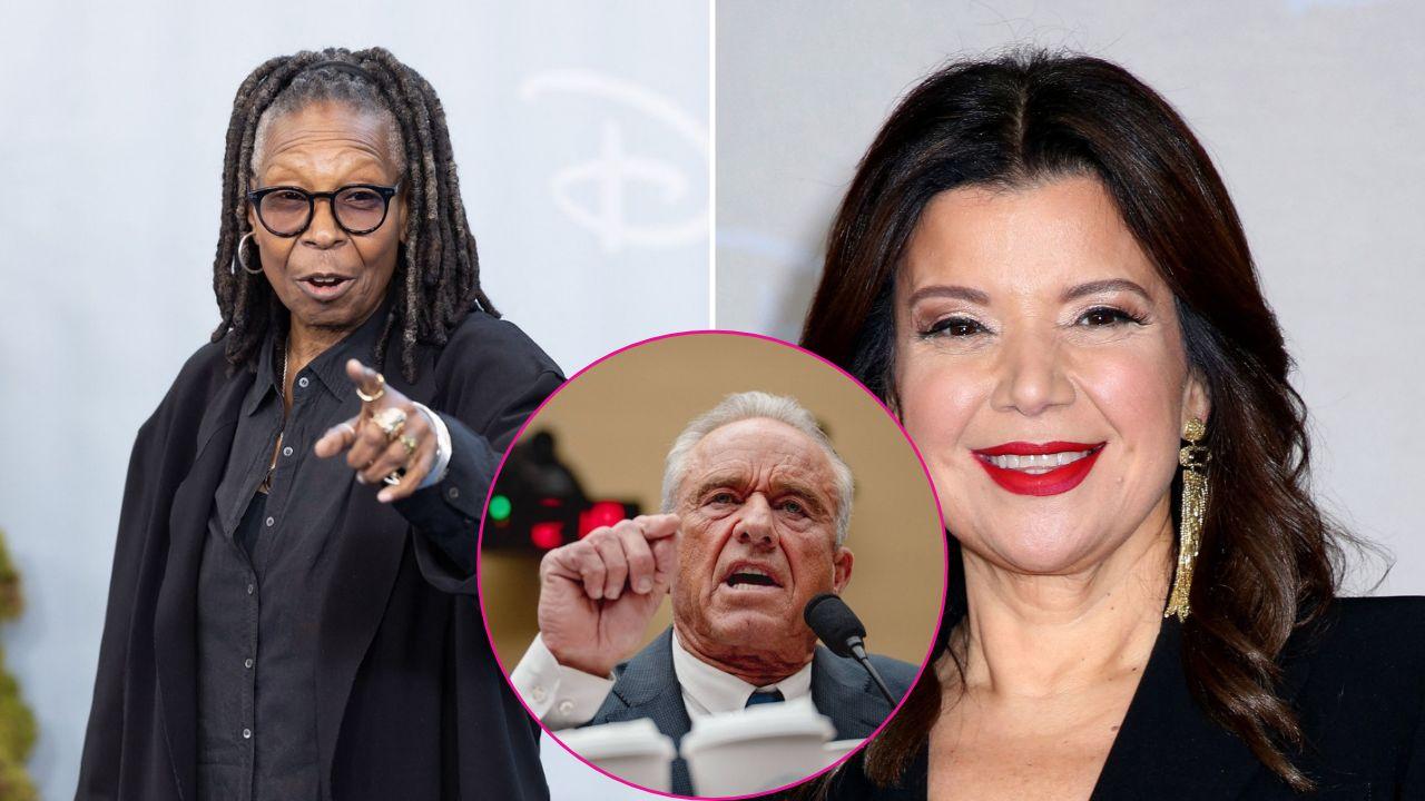 Image of Whoopi Goldberg, Robert F. Kennedy Jr., and Ana Navarro