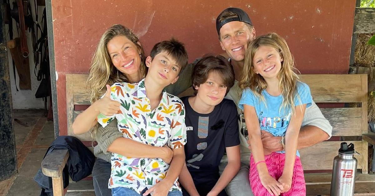 Tom Brady reunites with ex Bridget Moynahan in photo with son amid