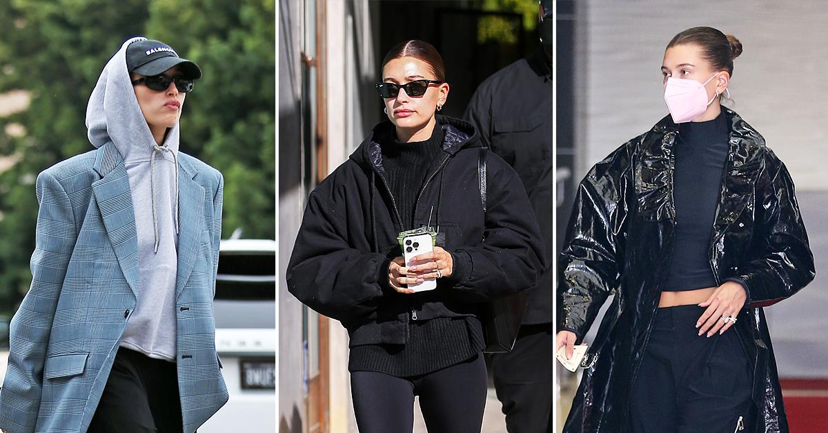 hailey bieber style looks outfits shop