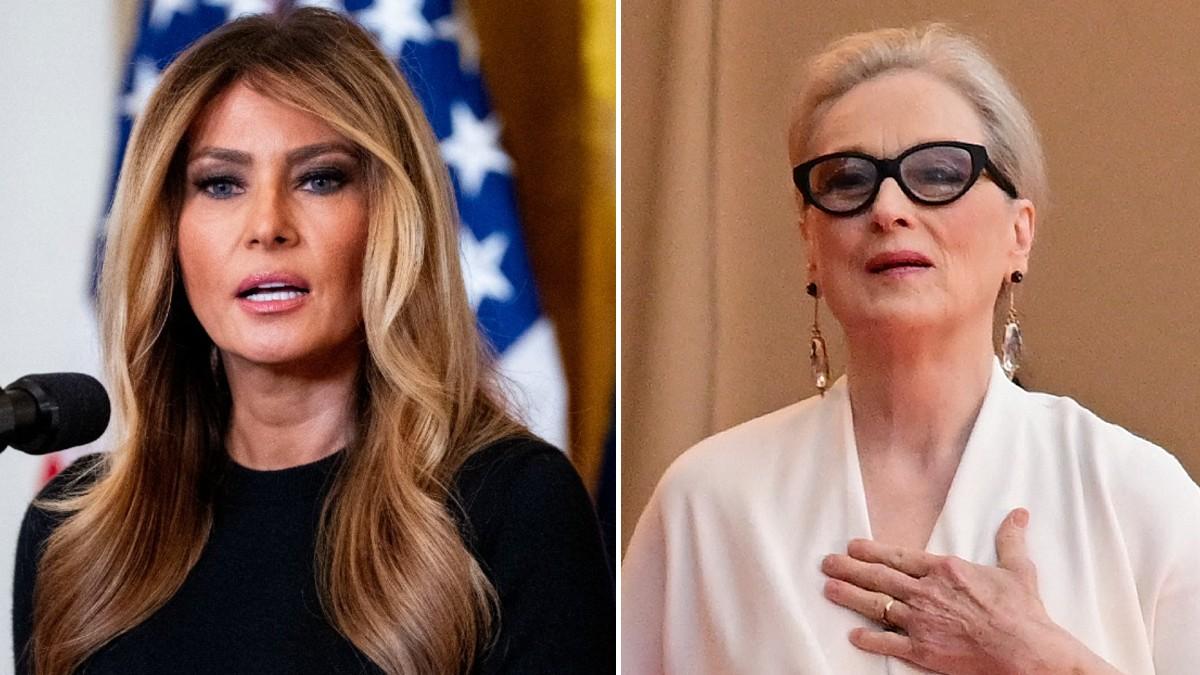 image of Melania Trump wore a coat that said, 'I Really Don’t Care, Do U?’ 