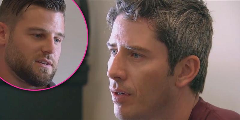 Watch bachelor becca k ex confront arie luyendyk jr hero