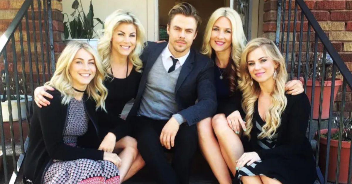 image of Derek and Julianne Hough are the youngest of five.