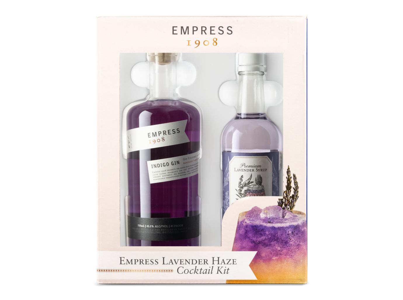 empress  lavender haze cocktail set