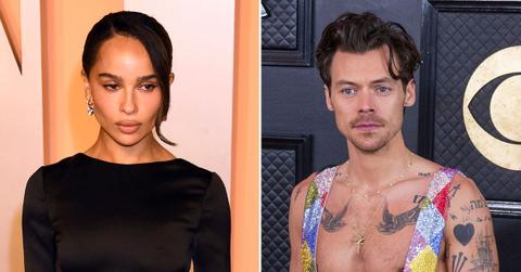 Photo of Zoe Kravitz and Harry Styles
