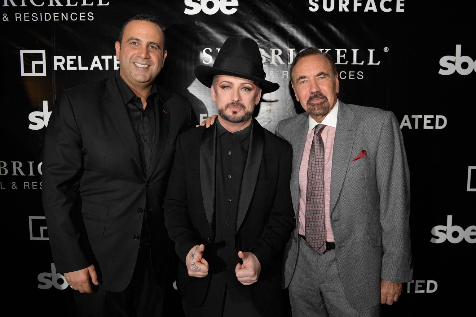 Sam nazarian boy george jorge perez