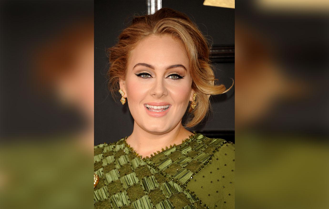 Adele At 59th Grammy Awards