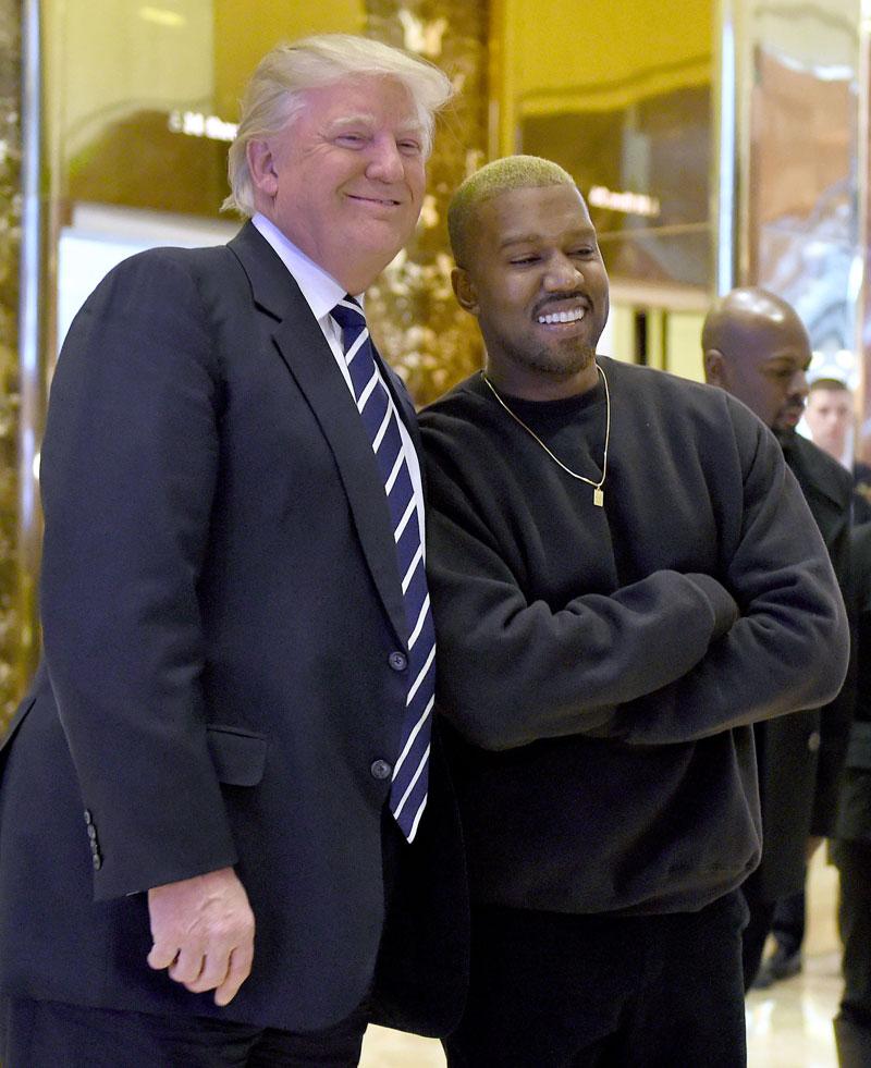 Kanye west visits donald trump president elect trump tower mental breakdown hero03