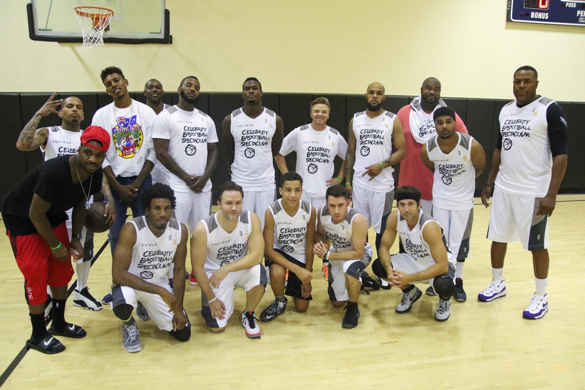 Celebrities fill event for the Celebrity Basketball Spectacular