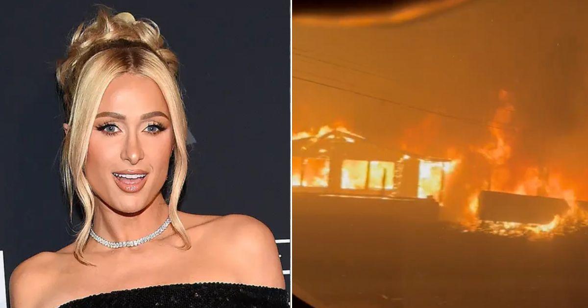 Paris Hilton's Malibu Beach Home Burns Down In Los Angeles Wildfires