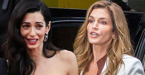Amal clooney cindy crawford feuding