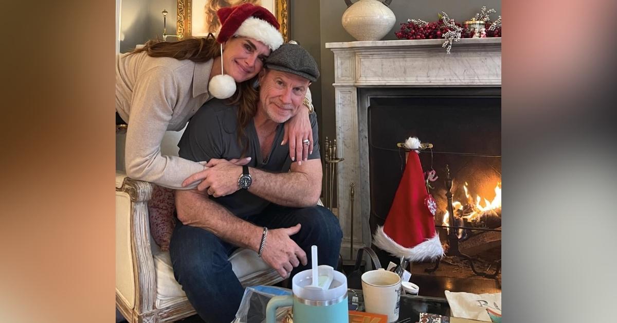 brooke shields loves kissing husband chris henchy not talking