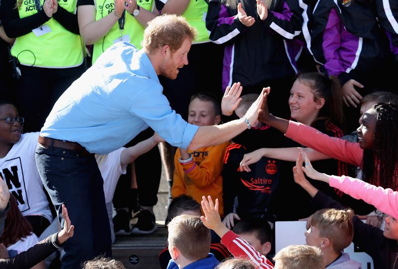 prince harry official visits appearances