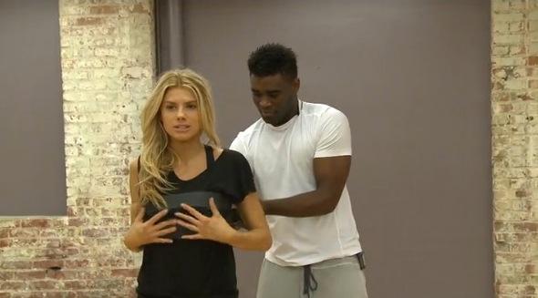 WATCH: Charlotte McKinney Has Too Much Bounce For The Jive In Dancing With  The Stars Rehearsals