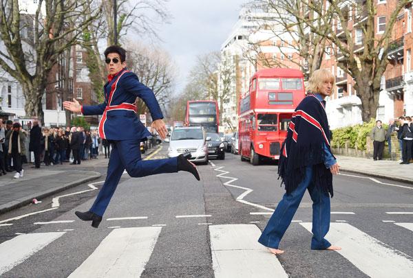 ben stiller owen wilson zoolander 2 beatles abbey road cover