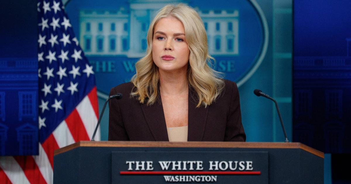Image of Karoline Leavitt, 28, is the youngest press secretary in White House history.