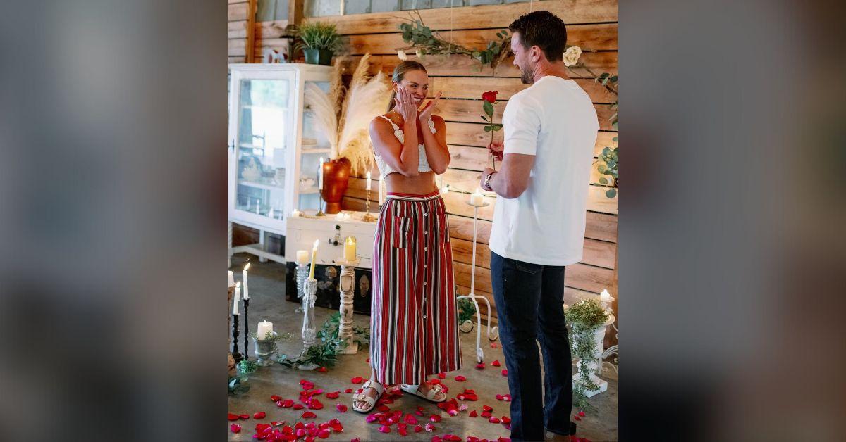 Photo of Hannah Brown and Adam Woolard