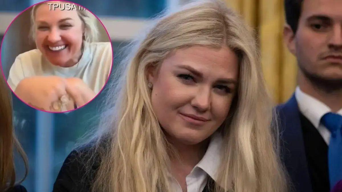 image The widow seemed in shockingly good spirits less than a week after her husband's death.