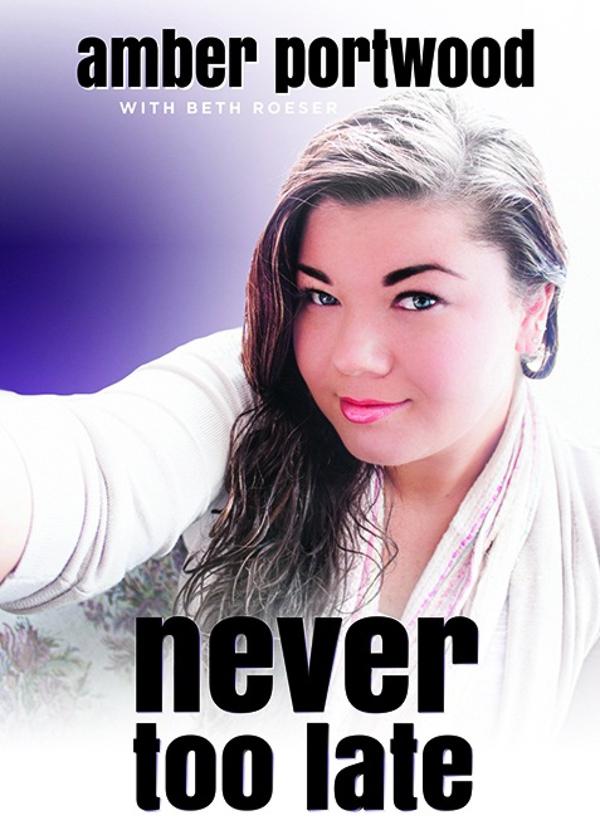 Amber portwood never too late book cover