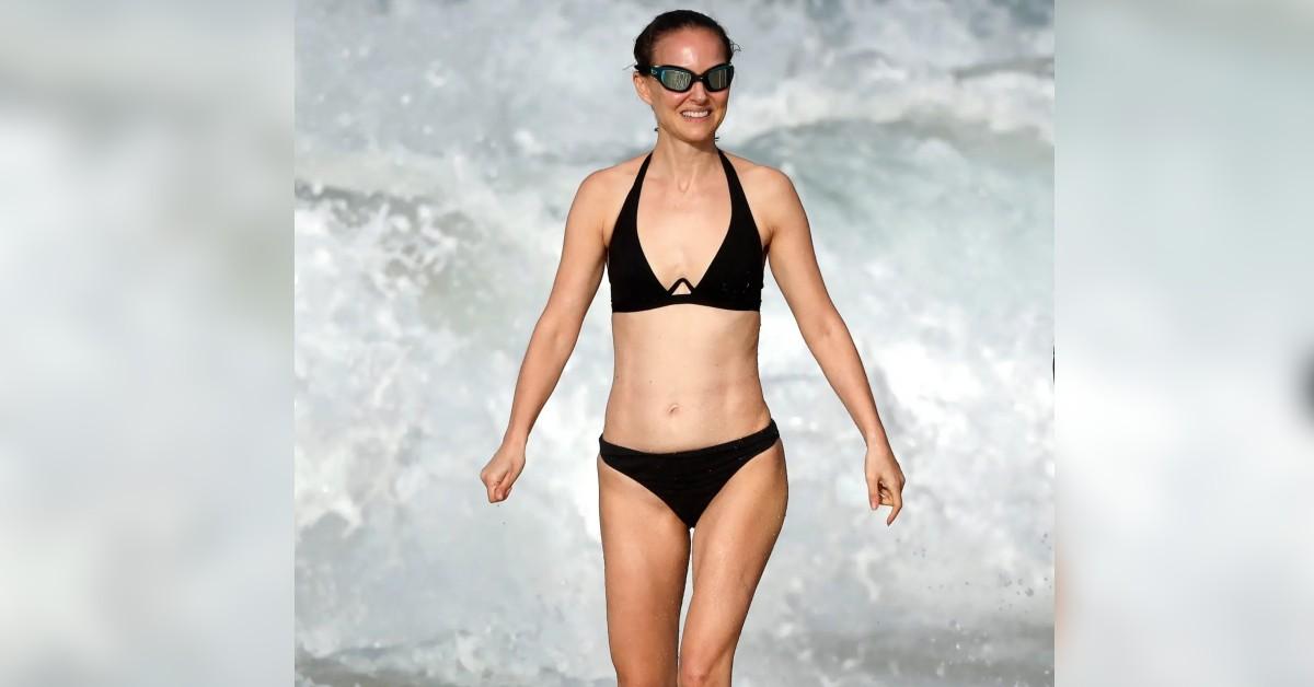 natalie portman bikini beach