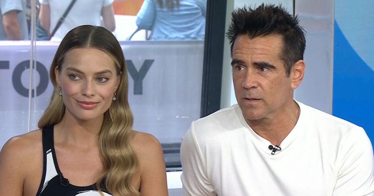 Photo of Margot Robbie and Colin Farrell appeared on the 'Today' show 