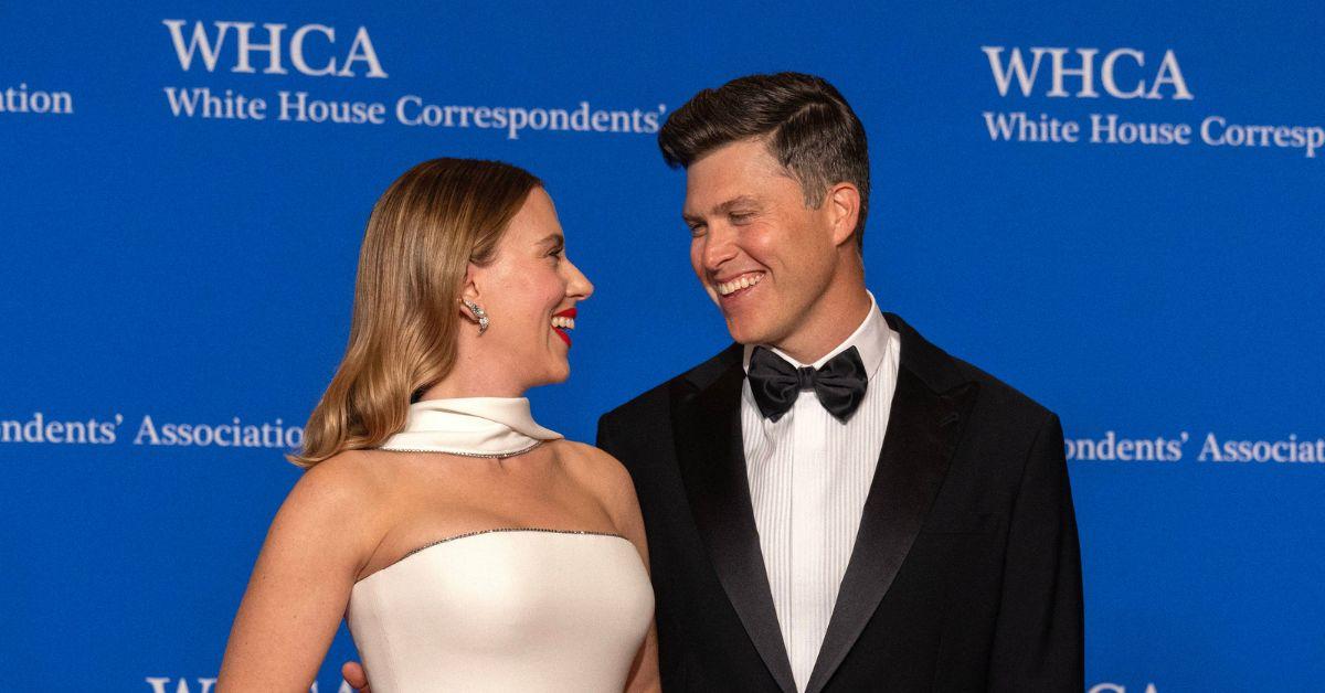 scarlett johansson husband colin jost