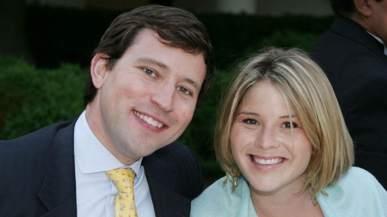 Image of Henry Hager and Jenna Bush Hager.