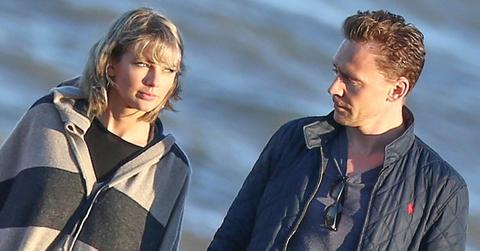Exclusive… Taylor Swift & Tom Hiddleston Go For A Romantic Beach Walk In The UK **NO USE W/O PRIOR AGREEMENT CALL FOR PRICING***